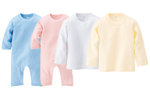 無地ベビー服の卸売販売